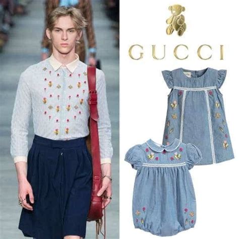 baby gucci kleidung|gucci baby girl dresses.